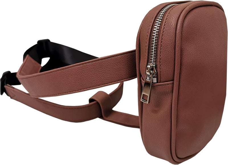 Larswon Plus Size Leg Harness Bag for Women - Synthetic Leather Thigh Pouch Hip Fanny Pack - Image 3